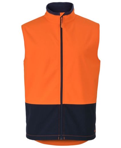 Picture of HI VIS THREE LAYER SOFTSHELL VEST